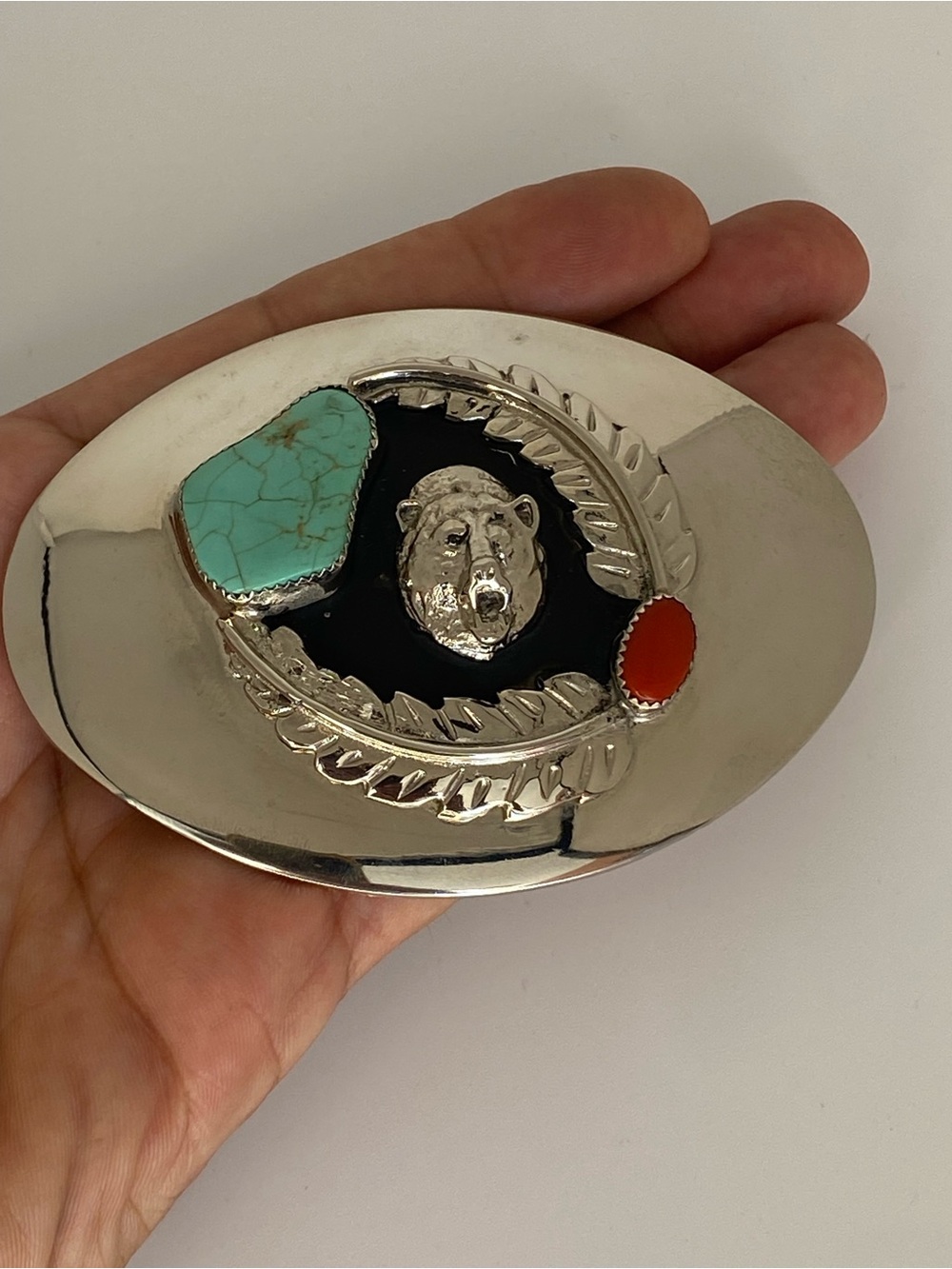 Bennett Cayaditto Navajo Belt Buckle